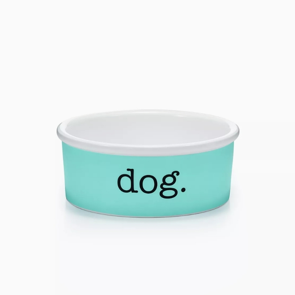 NIB** Tiffany & Co Dog Bowl